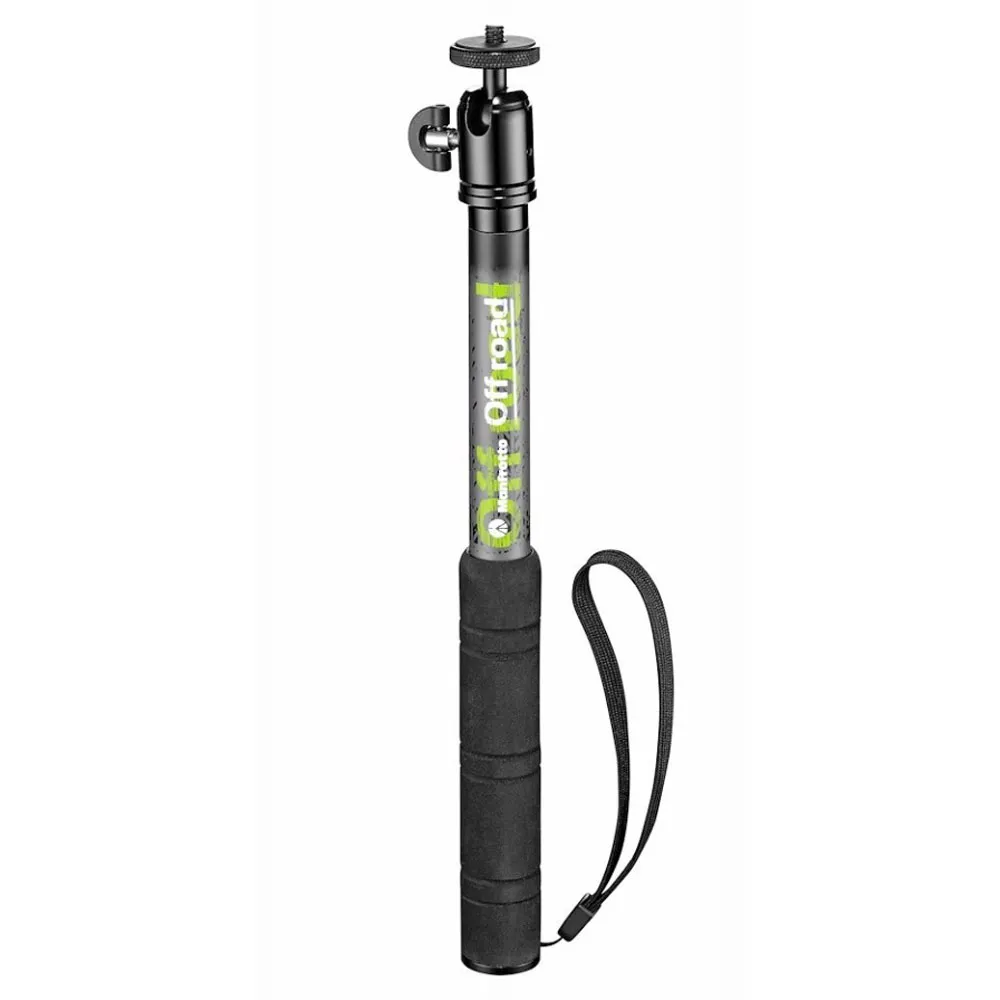 نقد و بررسی تک پایه دوربین مانفروتو Manfrotto MPOFFROADM-BH Off Road Stunt Pole with Ball Head,Medium