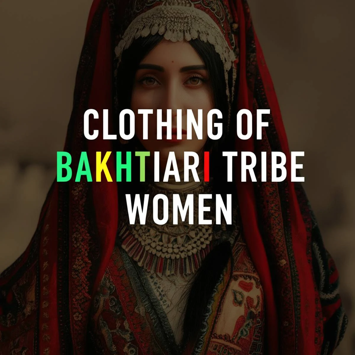 پوشش زنان ایل بختیاری