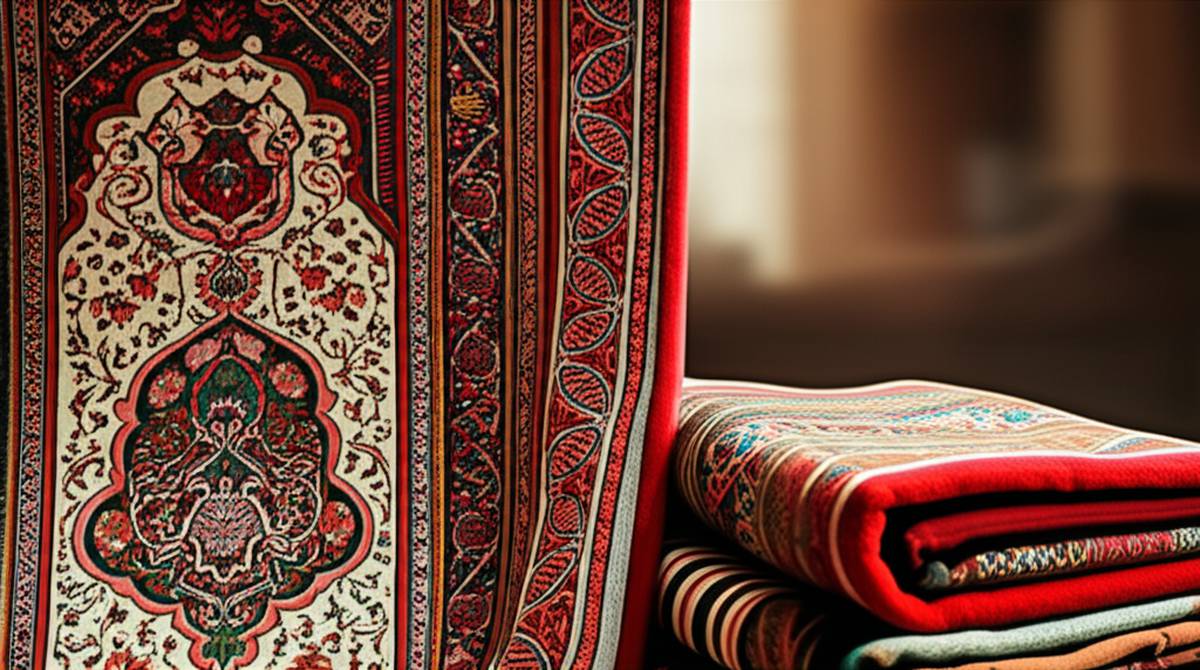 پارچه و سجاده های مشهدی | سوغاتی های مذهبی و کاربردی