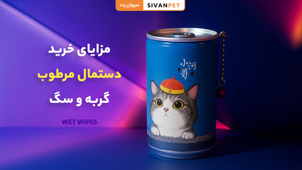 مزایای خرید دستمال مرطوب گربه از سیوان پت