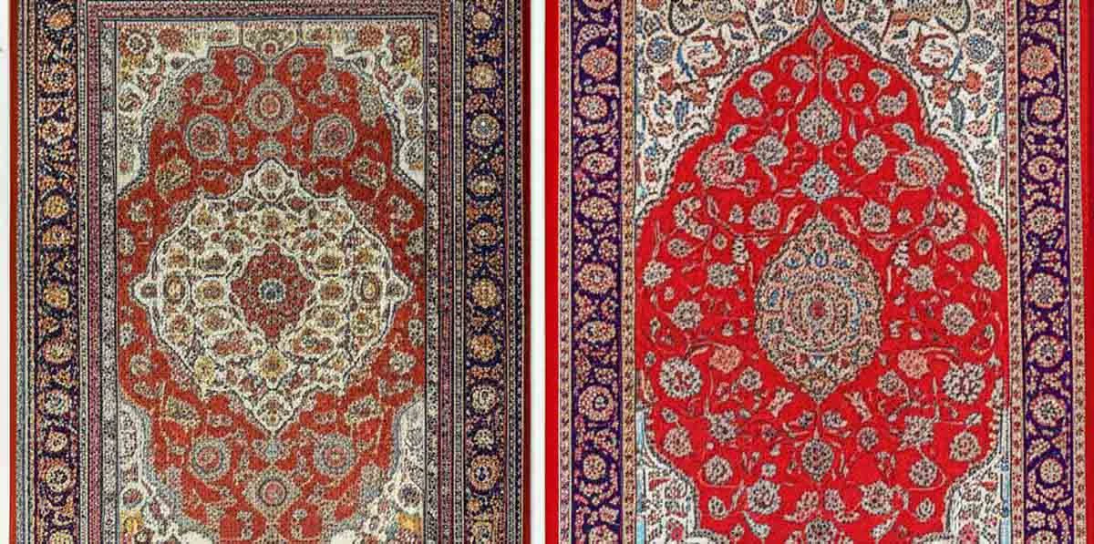 بررسی تفاوت های فرش دستباف کاشان و قم از نظر طراحی و بافت