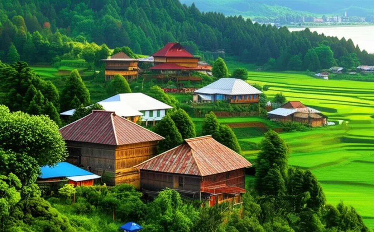 بهترین روستاهای گیلان برای زندگی آرامش بخش اطراف انزلی