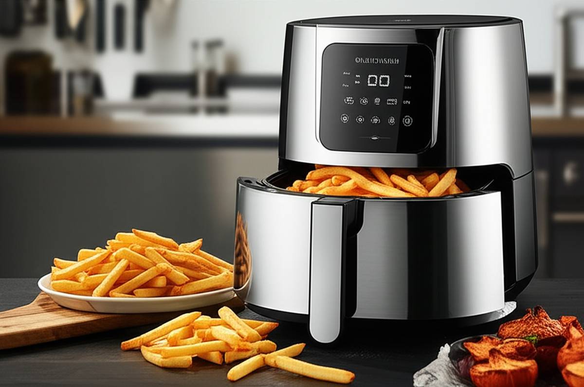 نقد و بررسی سرخ کن بدون روغن POWERFULL FRYER | مزایا و معایب