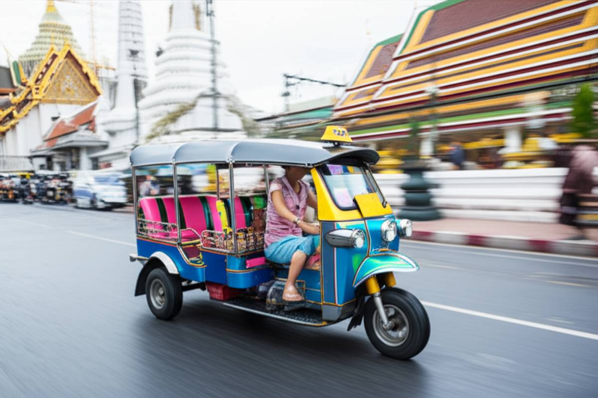 گردشگری توک توک بانکوک: نماد حمل و نقل عمومی و تجربه سفر