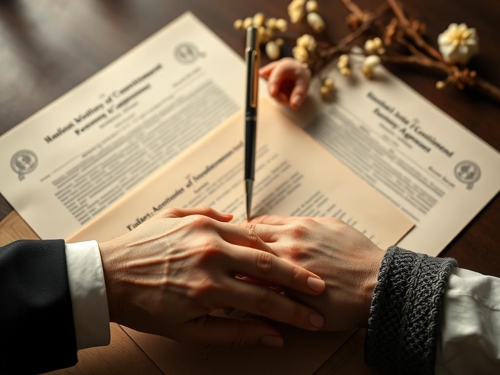 نمونه متن توافقنامه مهریه - دانلود فرم کامل و رسمی