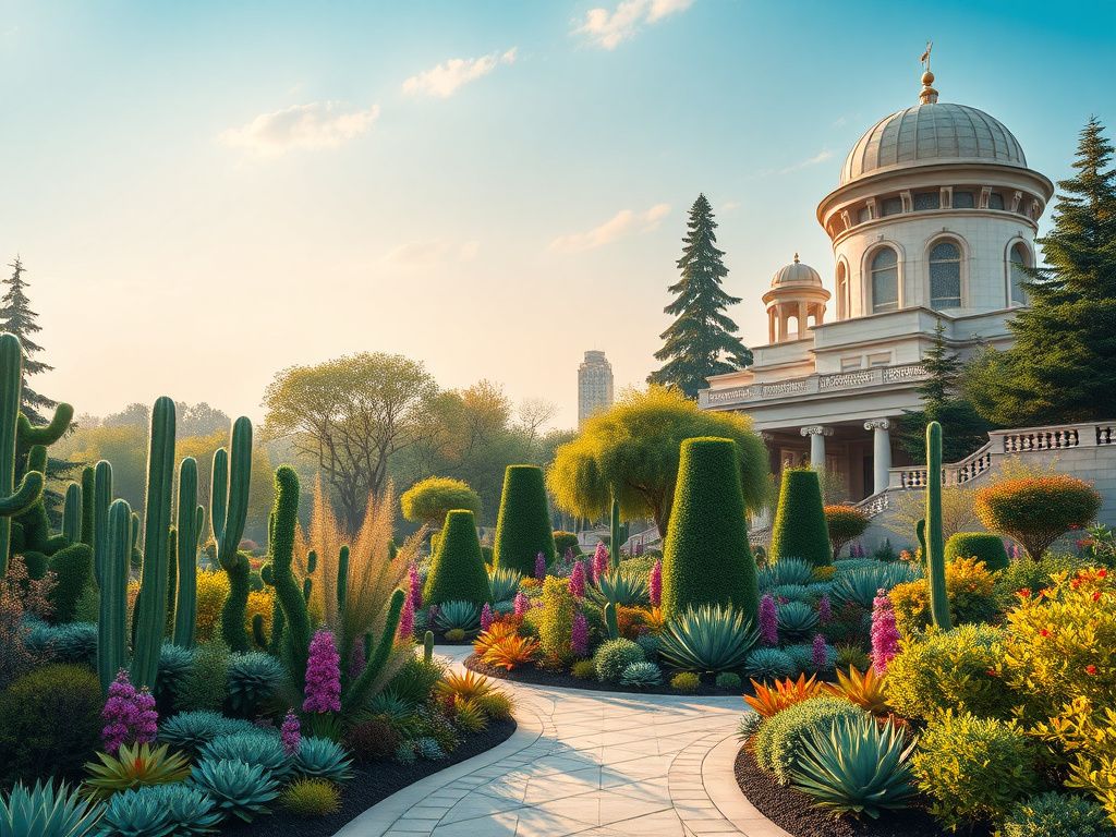 پوشش گیاهی آمریکا در باغ گیاه شناسی ملی ایران | معرفی کامل