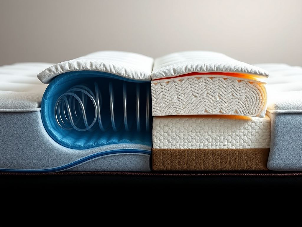 تشک فنری بهتر است یا بدون فنر؟ مقایسه کامل