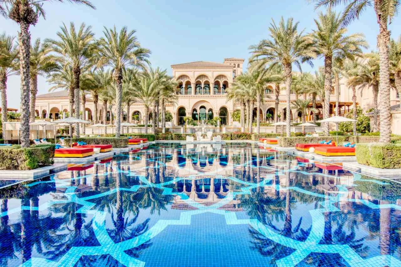 تصویری از نمای هتل لوکس One&Only The Palm یکی از لوکس ترین هتل های دبی