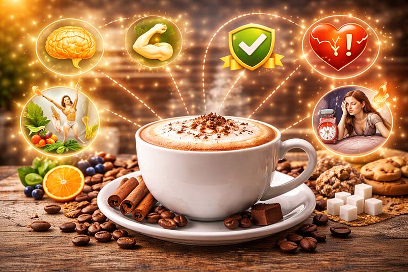 اسپرسو | آنتی اکسیدان فواید و مضرات کاپوچینو برای بدن