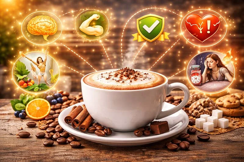 اسپرسو | آنتی اکسیدان فواید و مضرات کاپوچینو برای بدن