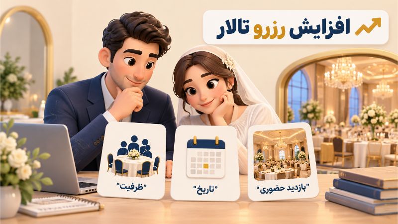 بازاریابی | اینستاگرام ایده های تبلیغاتی برای افزایش رزرو تالار عروسی