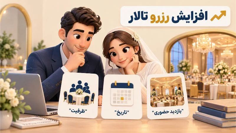 بازاریابی | اینستاگرام ایده های تبلیغاتی برای افزایش رزرو تالار عروسی